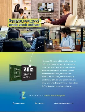 Anúncio institucional da Zilia Technologies